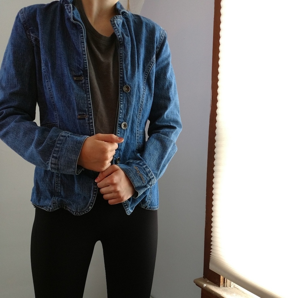 Jean jacket.